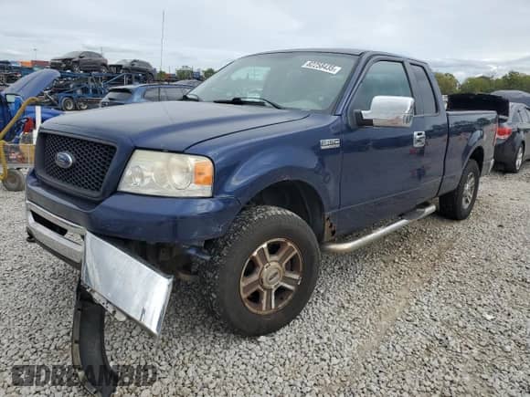 2007 Ford F-150 STX with VIN 1FTRX14W87FA77195, listed as a Copart auction lot 82258435 with 200,910 mi miles and Salvage title. Bid and sale history available at DreamBid. Image 1.