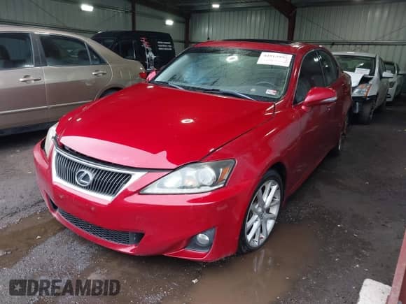 2012 Lexus IS 250 z VIN JTHCF5C29C5052965, wystawiony jako IAAI lot #42513992 z przebiegiem 148 071 mil mil oraz . Historia ofert i sprzedaży dostępna na DreamBid. Obrazek 2.