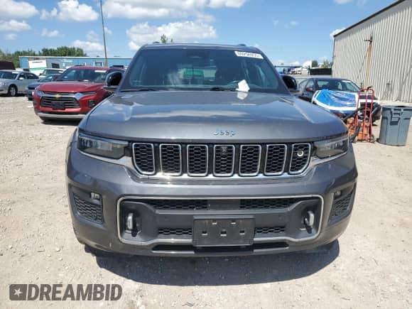 2022 Jeep Grand Cherokee Overland с VIN 1C4RJKDG0N8528248, выставлен на аукционе Copart как лот 69256955 с пробегом Не указан миль и Списание • Salvage title. История ставок и продаж доступна на DreamBid. Изображение 5.