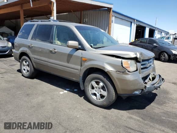 2008 Honda Pilot EX с VIN 5FNYF18428B024747, выставлен на аукционе Copart как лот 64139645 с пробегом 202 120 миль миль и Списание • Salvage title. История ставок и продаж доступна на DreamBid. Изображение 4.