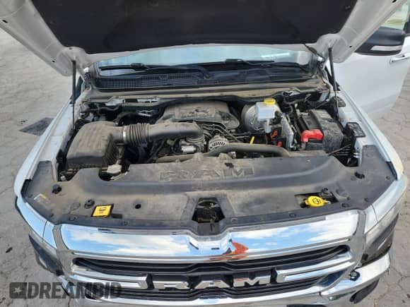 2019 Ram 1500 Big Horn with VIN 1C6RREBT9KN827686, listed as a Copart auction lot 63520255 with 54,859 mi miles and Salvage title. Bid and sale history available at DreamBid. Image 11.