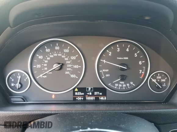 2016 BMW 3 Series 320i xDrive z VIN WBA8E5G51GNT40741, wystawiony jako Copart lot #89641135 z przebiegiem 105 501 mil mil oraz Szkoda całkowita • Salvage title. Historia ofert i sprzedaży dostępna na DreamBid. Obrazek 9.