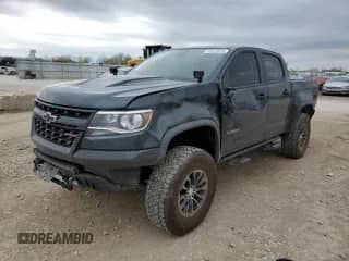 2017 Chevrolet Colorado 4WD ZR2 with VIN 1GCGTEEN5H1284514, listed as a Copart auction lot 51377075 with 109,085 mi miles and Salvage title. Bid and sale history available at DreamBid. Image 1.
