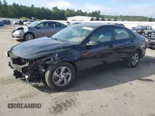 2021 Hyundai Elantra SE with VIN 5NPLL4AG8MH047339, listed as a Copart auction lot 71456835 with 79,436 mi miles and Salvage title. Bid and sale history available at DreamBid. Image 1.