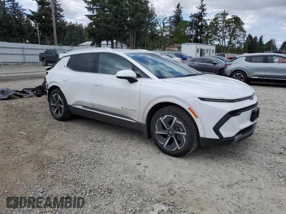 2024 Chevrolet Equinox EV LT с VIN 3GN7DLRP3RS243657, выставлен на аукционе Copart как лот 56170955 с пробегом 8 751 миль миль и Списание • Salvage title. История ставок и продаж доступна на DreamBid. Изображение 4.