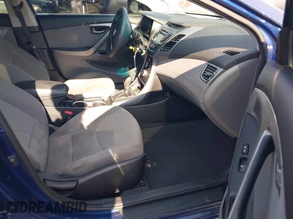 2016 Hyundai Elantra SE with VIN 5NPDH4AE7GH734546, listed as a IAAI auction lot 43269258 with 64,295 mi miles and . Bid and sale history available at DreamBid. Image 5.