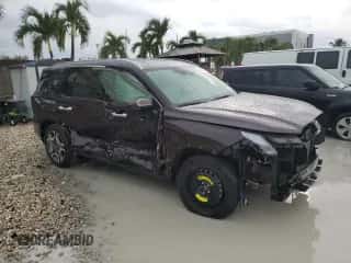 2024 Hyundai Palisade Calligraphy с VIN KM8R74GE3RU688654, выставлен на аукционе Copart как лот 71906025 с пробегом 30 202 миль миль и Списание • Salvage title. История ставок и продаж доступна на DreamBid. Изображение 4.