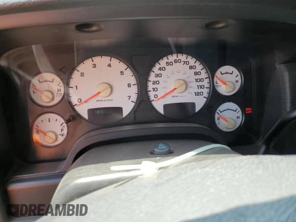 2004 Dodge 1500 SLT z VIN 1D7HA16D94J198888, wystawiony jako Copart lot #65046655 z przebiegiem 183 860 mil mil oraz Szkoda całkowita • Salvage title. Historia ofert i sprzedaży dostępna na DreamBid. Obrazek 9.