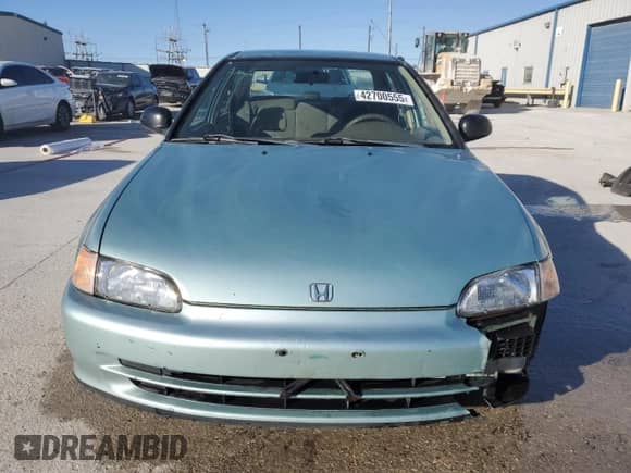 1992 Honda Civic with VIN 1HGEG865XNL060684, listed as a Copart auction lot 42700555 with 152,360 mi miles and Salvage title. Bid and sale history available at DreamBid. Image 5.