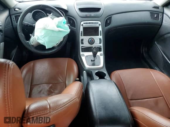 2010 Hyundai Genesis Coupe with VIN KMHHU6KH2AU031561, listed as a Copart auction lot 56470395 with 144,421 mi miles and Salvage title. Bid and sale history available at DreamBid. Image 8.