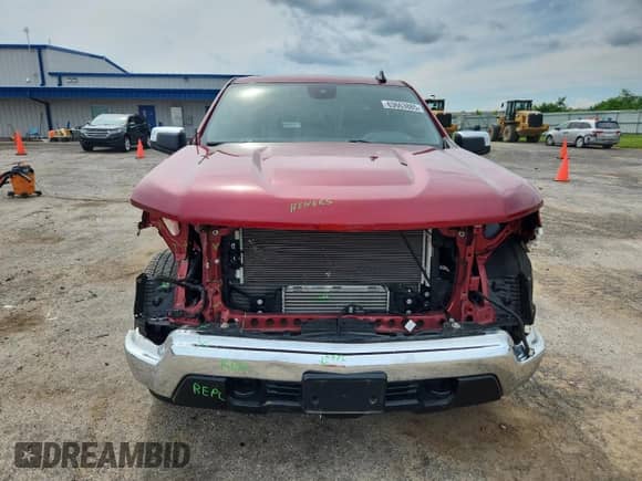 2022 Chevrolet Silverado 1500 LT with VIN 3GCPDDEK7NG506576, listed as a Copart auction lot 63663885 with 47,896 mi miles and Salvage title. Bid and sale history available at DreamBid. Image 5.