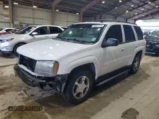 2008 Chevrolet TrailBlazer 2LT with VIN 1GNDS13S782177750, listed as a Copart auction lot 85481355 with 57,499 mi miles and Salvage title. Bid and sale history available at DreamBid. Image 1.