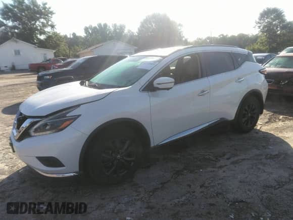 2018 Nissan Murano SV с VIN 5N1AZ2MG4JN174280, выставлен на аукционе IAAI как лот 42723453 с пробегом 65 830 миль миль и . История ставок и продаж доступна на DreamBid. Изображение 17.