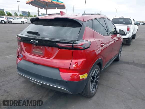 2022 Chevrolet Bolt EUV Premier с VIN 1G1FZ6S0XN4121918, выставлен на аукционе IAAI как лот 43326349 с пробегом 57 411 миль миль и . История ставок и продаж доступна на DreamBid. Изображение 4.