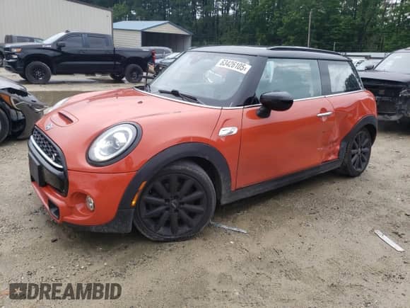 2021 MINI Hardtop Cooper S with VIN WMWXR5C08M2N51331, listed as a Copart auction lot 63426105 with 50,990 mi miles and Salvage title. Bid and sale history available at DreamBid. Image 1.