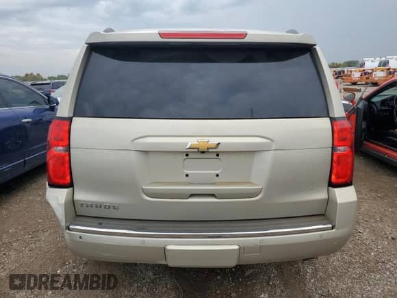 2016 Chevrolet Tahoe LTZ with VIN 1GNSKCKC6GR223572, listed as a Copart auction lot 81676835 with 167,338 mi miles and Clean title. Bid and sale history available at DreamBid. Image 6.