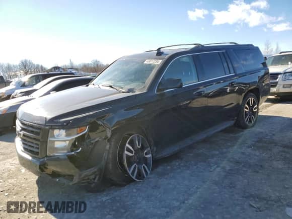 2019 Chevrolet Suburban Premier с VIN 1GNSKJKC7KR146871, выставлен на аукционе Copart как лот 43017234 с пробегом 96 965 миль миль и Списание • Salvage title. История ставок и продаж доступна на DreamBid. Изображение 1.