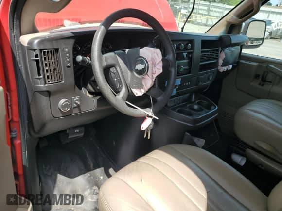 2018 Chevrolet Express Cargo с VIN 1GCZGHFG9J1280888, выставлен на аукционе Copart как лот 63389035 с пробегом 377 250 миль миль и Списание • Salvage title. История ставок и продаж доступна на DreamBid. Изображение 8.