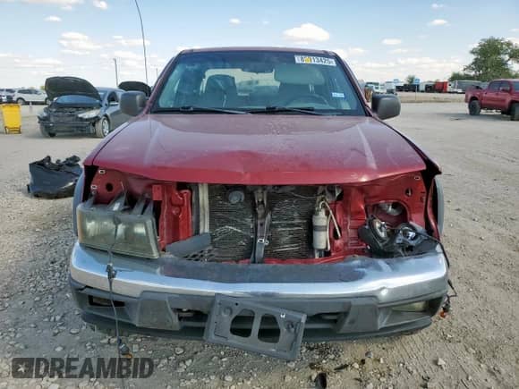 2005 Chevrolet Colorado Z71 with VIN 1GCDT196458231868, listed as a Copart auction lot 85013425 with 207,372 mi miles and Salvage title. Bid and sale history available at DreamBid. Image 5.
