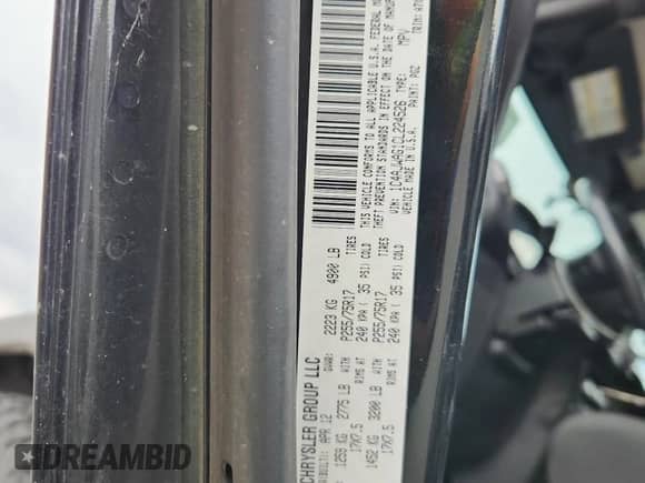 2012 Jeep Wrangler Sport with VIN 1C4AJWAG1CL224526, listed as a Copart auction lot 71076445 with 86,352 mi miles and Salvage title. Bid and sale history available at DreamBid. Image 13.