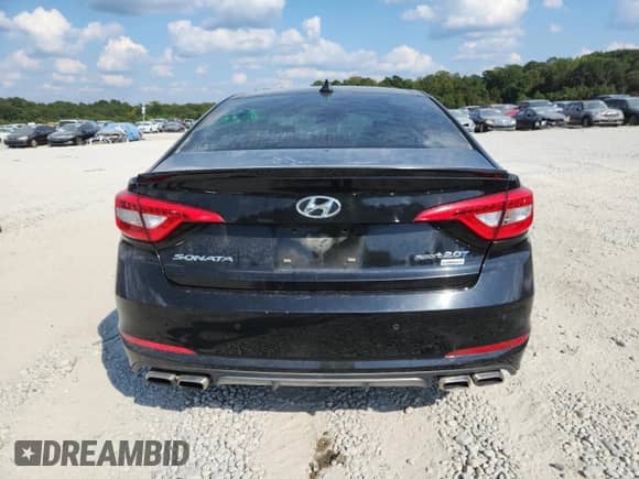 2015 Hyundai Sonata Limited with VIN 5NPE34AB4FH111067, listed as a Copart auction lot 81361405 with 177,509 mi miles and Salvage title. Bid and sale history available at DreamBid. Image 6.