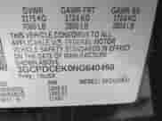 2022 Chevrolet Silverado 1500 Custom Trail Boss with VIN 3GCPDCEK0NG640498, listed as a IAAI auction lot 43559278 with 16,472 mi miles and . Bid and sale history available at DreamBid. Image 9.