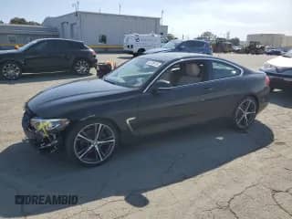 2018 BMW 4 Series 430i z VIN WBA4W3C57JAE64861, wystawiony jako Copart lot #49739115 z przebiegiem 115 188 mil mil oraz Szkoda całkowita • Salvage title. Historia ofert i sprzedaży dostępna na DreamBid. Obrazek 1.