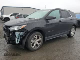 2020 Chevrolet Equinox LT with VIN 3GNAXVEX2LL220080, listed as a Copart auction lot 81070475 with 115,651 mi miles and Salvage title. Bid and sale history available at DreamBid. Image 1.