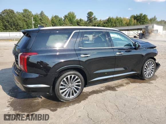 2025 Hyundai Palisade Calligraphy z VIN KM8R7DGE7SU936734, wystawiony jako Copart lot #72027145 z przebiegiem 7 249 mil mil oraz Nie do naprawy • Non repairable. Historia ofert i sprzedaży dostępna na DreamBid. Obrazek 3.