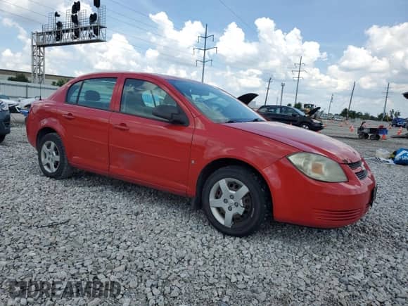 2008 Chevrolet Cobalt LS with VIN 1G1AK58F187176961, listed as a Copart auction lot 55241765 with 204,349 mi miles and Salvage title. Bid and sale history available at DreamBid. Image 4.