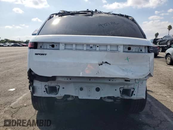 2024 Land Rover Range Rover Sport SE with VIN SAL1P9EU1RA166088, listed as a Copart auction lot 80430915 with 15,951 mi miles and Salvage title. Bid and sale history available at DreamBid. Image 6.