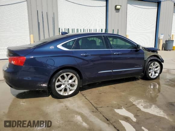 2018 Chevrolet Impala Premier z VIN 2G1125S35J9173466, wystawiony jako Copart lot #72016435 z przebiegiem 221 439 mil mil oraz Szkoda całkowita • Salvage title. Historia ofert i sprzedaży dostępna na DreamBid. Obrazek 3.