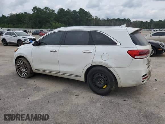 2016 Kia Sorento SX z VIN 5XYPK4A52GG083591, wystawiony jako Copart lot #69685345 z przebiegiem Nie podano mil oraz Szkoda całkowita • Salvage title. Historia ofert i sprzedaży dostępna na DreamBid. Obrazek 2.
