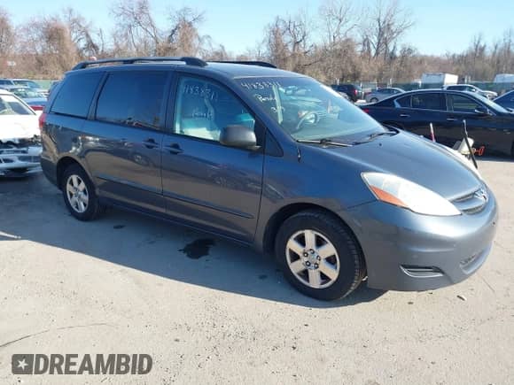 2009 Toyota Sienna CE с VIN 5TDZK23C39S229205, выставлен на аукционе IAAI как лот 41838311 с пробегом 197 277 миль миль и . История ставок и продаж доступна на DreamBid. Изображение 1.