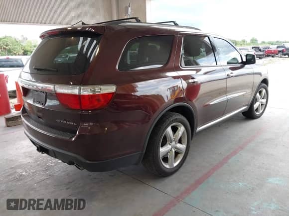 2012 Dodge Durango Citadel with VIN 1C4SDHET8CC266528, listed as a IAAI auction lot 42609654 with 123,692 mi miles and . Bid and sale history available at DreamBid. Image 4.