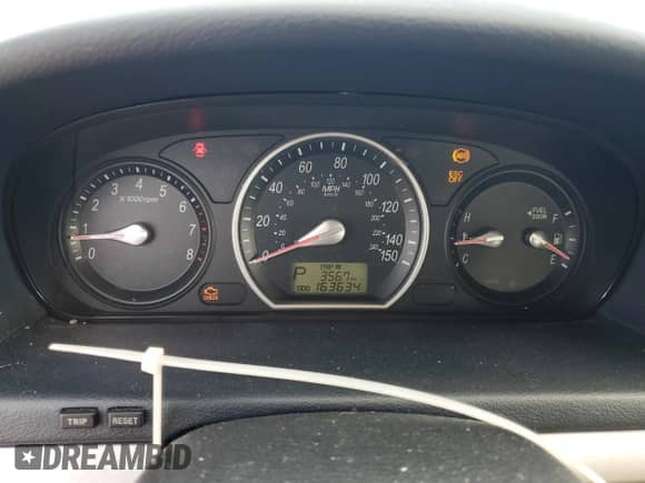 2007 Hyundai Sonata GLS с VIN 5NPET46C17H205619, выставлен на аукционе Copart как лот 85898245 с пробегом 163 634 миль миль и Списание • Salvage title. История ставок и продаж доступна на DreamBid. Изображение 9.