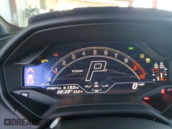 2024 Lamborghini Huracan with VIN ZHWUB6ZFXRLA26374, listed as a Copart auction lot 67441794 with 10,027 mi miles and Salvage title. Bid and sale history available at DreamBid. Image 9.