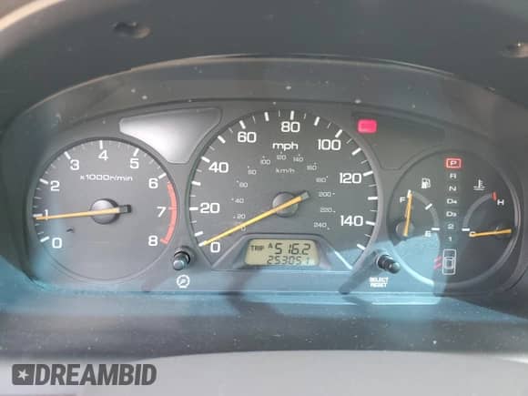 1998 Honda Accord EX with VIN 1HGCG1658WA049839, listed as a Copart auction lot 71241095 with 253,051 mi miles and Salvage title. Bid and sale history available at DreamBid. Image 9.