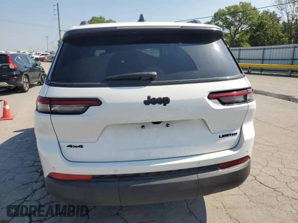 2025 Jeep Grand Cherokee Limited with VIN 1C4RJKBG6S8646836, listed as a Copart auction lot 66297395 with 11,184 mi miles and Salvage title. Bid and sale history available at DreamBid. Image 6.