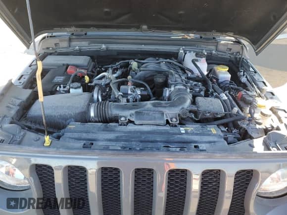 2022 Jeep Wrangler Sport с VIN 1C4HJXAG5NW235311, выставлен на аукционе Copart как лот 45044255 с пробегом 27 280 миль миль и Списание • Salvage title. История ставок и продаж доступна на DreamBid. Изображение 11.