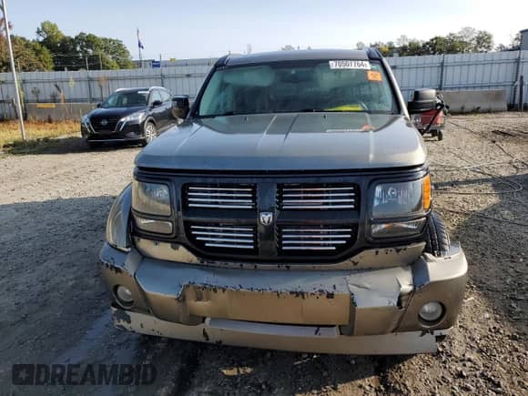 2007 Dodge Nitro SLT with VIN 1D8GU58K57W555363, listed as a Copart auction lot 70507764 with 192,067 mi miles and Salvage title. Bid and sale history available at DreamBid. Image 5.