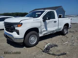 2025 Chevrolet Silverado 1500 с VIN 3GCNKAEK7SG160570, выставлен на аукционе Copart как лот 66084195 с пробегом 2 600 миль миль и Списание • Salvage title. История ставок и продаж доступна на DreamBid. Изображение 1.