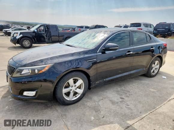 2014 Kia Optima LX с VIN 5XXGM4A71EG263738, выставлен на аукционе Copart как лот 69872045 с пробегом 61 645 миль миль и Списание • Salvage title. История ставок и продаж доступна на DreamBid. Изображение 1.