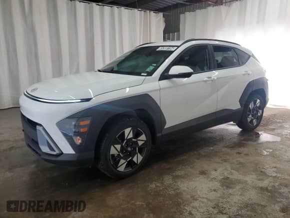 2025 Hyundai Kona SEL с VIN KM8HB3AB4SU235944, выставлен на аукционе Copart как лот 85308194 с пробегом 397 миль миль и Списание • Salvage title. История ставок и продаж доступна на DreamBid. Изображение 1.