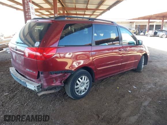 2009 Toyota Sienna CE с VIN 5TDZK23CX9S288655, выставлен на аукционе IAAI как лот 43189964 с пробегом 221 402 миль миль и . История ставок и продаж доступна на DreamBid. Изображение 4.
