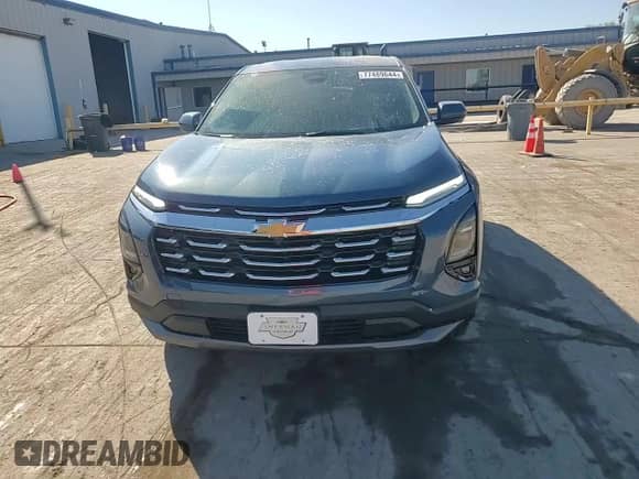2025 Chevrolet Equinox FWD LT с VIN 3GNAXHEG0SL139482, выставлен на аукционе Copart как лот 77489644 с пробегом 1 816 миль миль и Списание • Salvage title. История ставок и продаж доступна на DreamBid. Изображение 15.