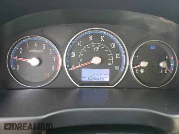 2009 Hyundai Santa Fe Limited с VIN 5NMSH13E89H332943, выставлен на аукционе Copart как лот 70346214 с пробегом 103 603 миль миль и Списание • Salvage title. История ставок и продаж доступна на DreamBid. Изображение 9.