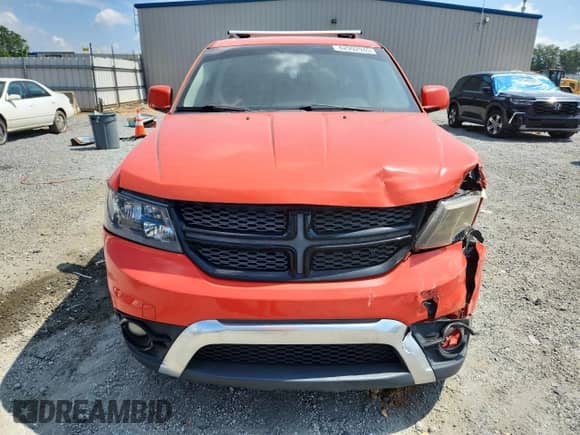 2017 Dodge Journey Crossroad Plus with VIN 3C4PDCGB4HT633952, listed as a Copart auction lot 62992945 with 145,313 mi miles and Salvage title. Bid and sale history available at DreamBid. Image 5.