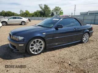 2006 BMW 3 Series 330Ci with VIN WBABW53436PZ40793, listed as a Copart auction lot 72088555 with 82,580 mi miles and Salvage title. Bid and sale history available at DreamBid. Image 1.