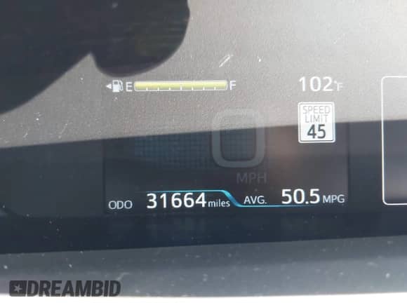 2022 Toyota Prius Limited with VIN JTDKAMFP7N3201286, listed as a IAAI auction lot 43282629 with 31,664 mi miles and . Bid and sale history available at DreamBid. Image 15.